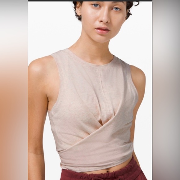 Lululemon Time To Restore Tie Back Tank 4 NWOT - Picture 8 of 9